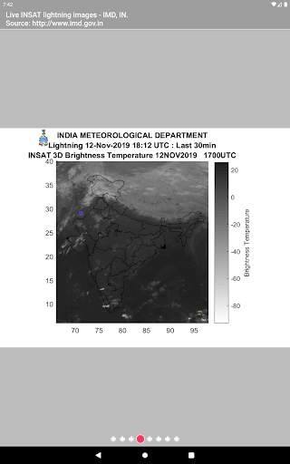 Live all India satellite weather status. screenshot 19