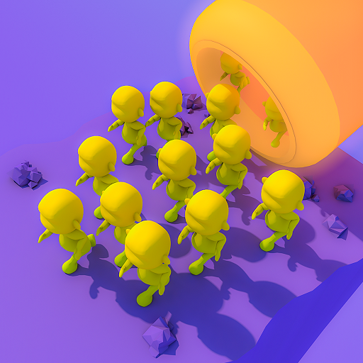 Mob Run 3D icon