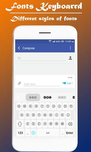 Fonts & Emojis Keyboard स्क्रीनशॉट 3