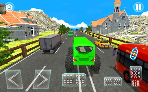 Autobahn Bus Rennen:Bus Spiele screenshot 6