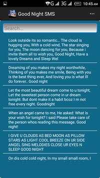 Good Night SMS screenshot 3