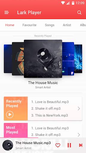 Tema do Rádio VERM Lark Player screenshot 2