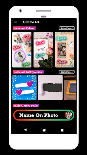 Name art photo editor screenshot 3