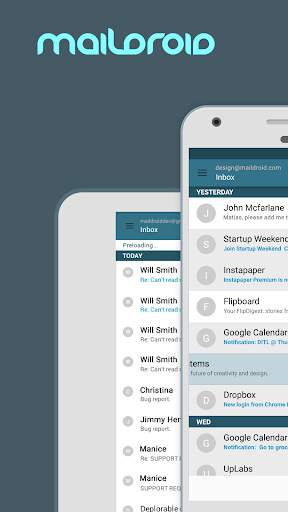 MailDroid - Email Application screenshot 1