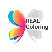 Coloring books for adult on your real photo आइकन
