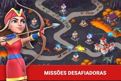 Toy Defense Fantasy — defesa de torre screenshot 2