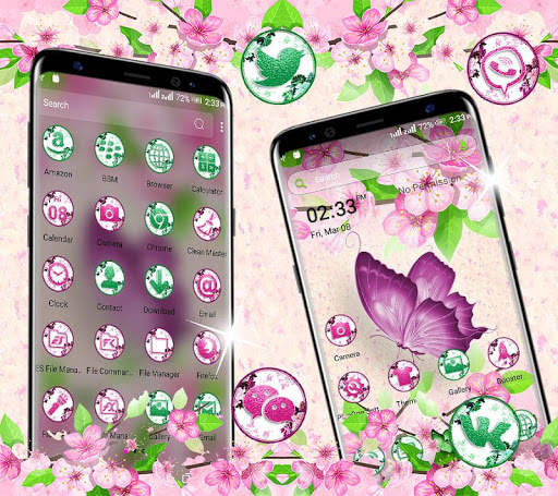 Butterfly Flower Launcher Theme screenshot 2