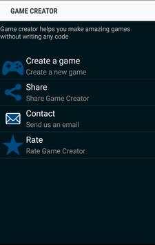 Game Creator screenshot 1