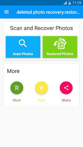 deleted photo recovery.restore image screenshot 1