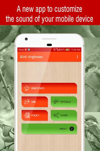 bird ringtones for phone, bird sounds ringtones screenshot 1