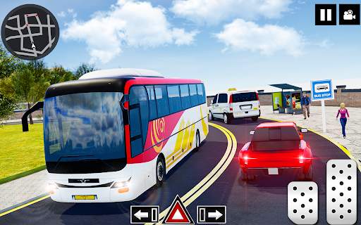 Coach Bus Driving - Bus Games screenshot 5