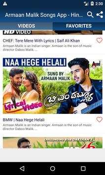 Armaan Malik Songs App - Hindi Hit Songs screenshot 3