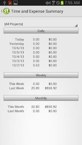 Standard Time Android Edition screenshot 7