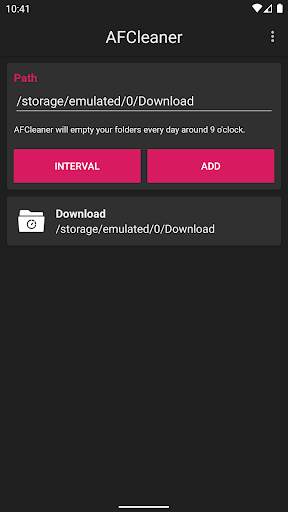 Auto Folder Cleaner screenshot 3