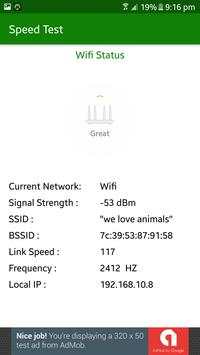 Internet Speed Test - Wifi & 4g Speed Check meter screenshot 2