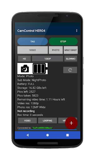 CamControl for GoPro screenshot 1