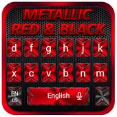 Super Cool Black Red Keyboard Theme 10001001