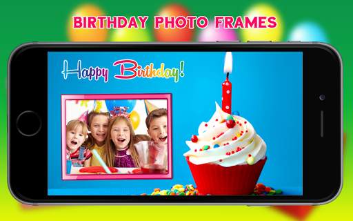 Birthday Photo Frames 2 تصوير الشاشة
