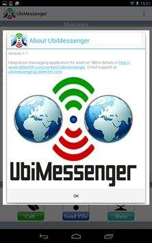 UbiMessenger | WiFi Direct screenshot 5