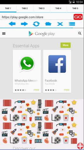 AD Browser screenshot 1