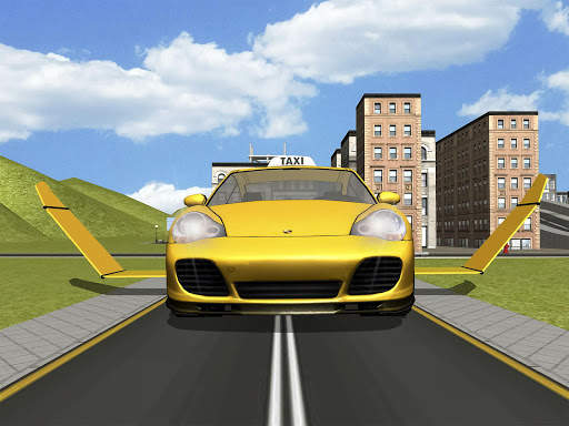 Flying Taxi car simulator screenshot 12