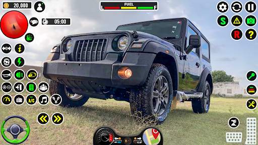 Offroad Jeep Driving Game 2023 screenshot 7
