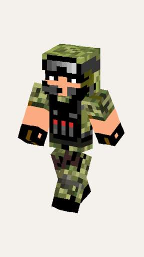 Military Soldier for Minecraft pe screenshot 1