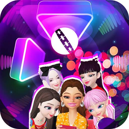 BLACKPINK - İce Cream   Hop Tiles: Ball Dancing 1.1