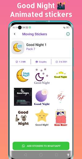 Animated Stickers For Whatsapp screenshot 6