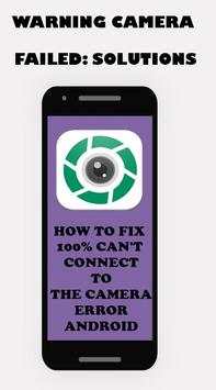 Fix Camera error screenshot 1