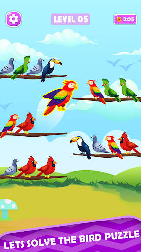 Bird Sort Puzzle - Bird Games screenshot 4