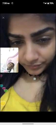 Real sexy girl live video call screenshot 1