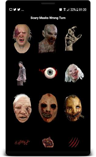 Scary Mask Photo Editor Wrong Turner screenshot 2