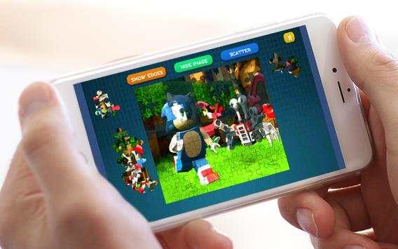 Jigsaw Sonic Lego screenshot 7