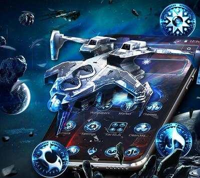 Galaxy Tech Spacecraft Theme screenshot 1