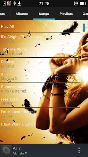 Tiger Music Player - Audio 3 تصوير الشاشة