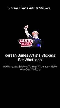 Korean Bands Artists Stickers For Whatsapp screenshot 5