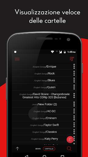 Lettore Musicale Crimson - MP3, Testi, Playlist screenshot 6