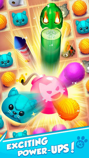 Kitty Snatch - Match 3 ft. Cats of Instagram game screenshot 6