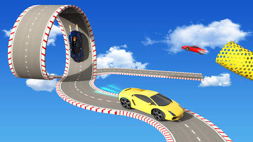 Ramp Car Stunts: GT Mega Ramps screenshot 4