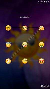 Emoji Pattern Lock Screen screenshot 2
