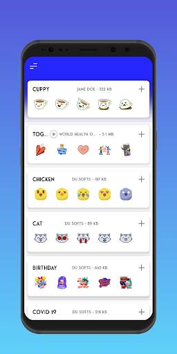 Stickly Stickers for Whatsapp screenshot 2