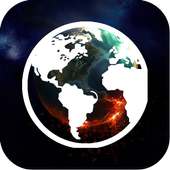 Offline World Map logo