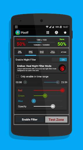 Pixoff: Battery Saver screenshot 2