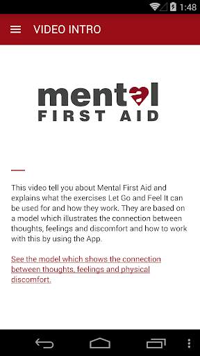 Mental First Aid скриншот 1