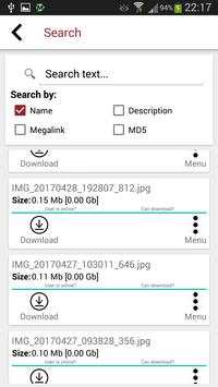 MegaSHARE screenshot 1