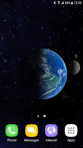 3D Earth Live Wallpaper screenshot 3