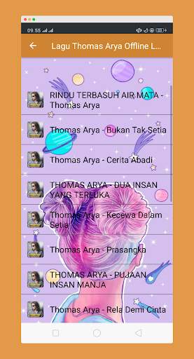 Lagu Thomas Arya Offline Lirik screenshot 2