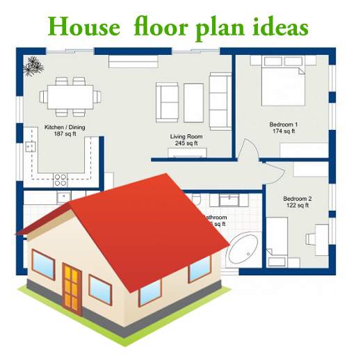 House floor plan ideas screenshot 1