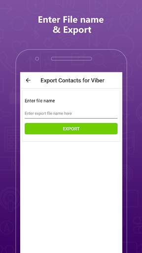 Export Contacts Of Viber : Marketing Software screenshot 2